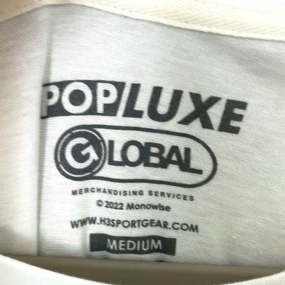 Ozzy Osborne Popluxe Global White T-shirt Size Medium - Picture 3 of 5